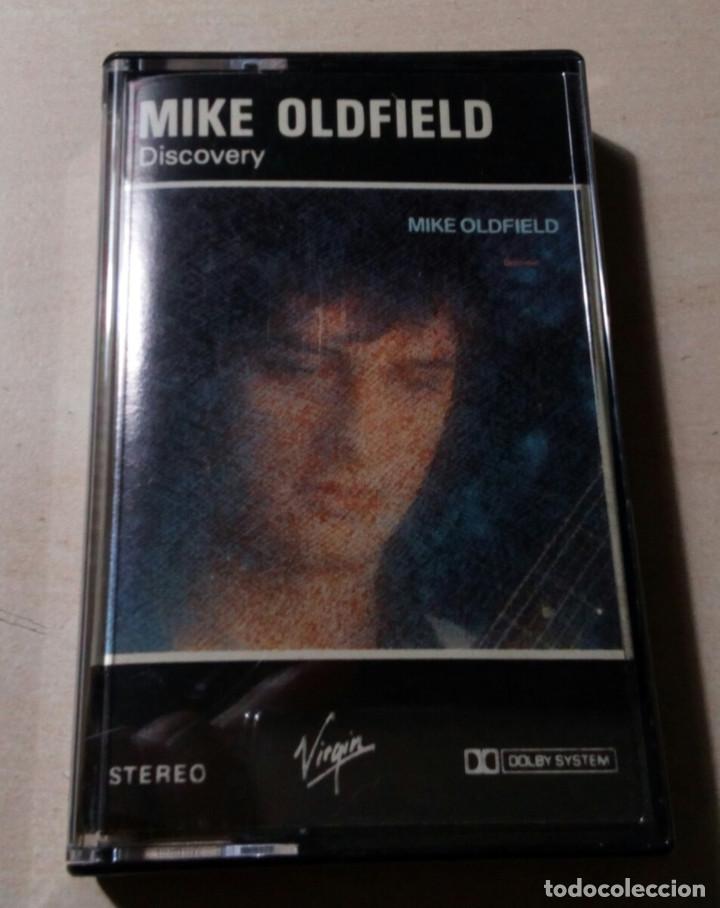 Casetes antiguos: Mike Oldfield.Discovery.CARATULA. - Foto 1
