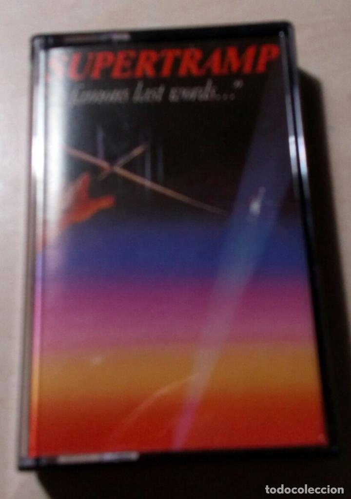 Casetes antiguos: SUPERTRAMP. FAMOUS LAST WORDS.CARATULA. - Foto 1