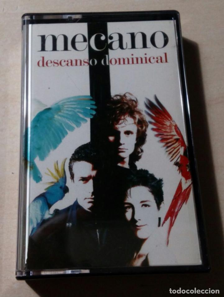Casetes antiguos: MECANO.DESCANSO DOMINICAL.CARATULA.