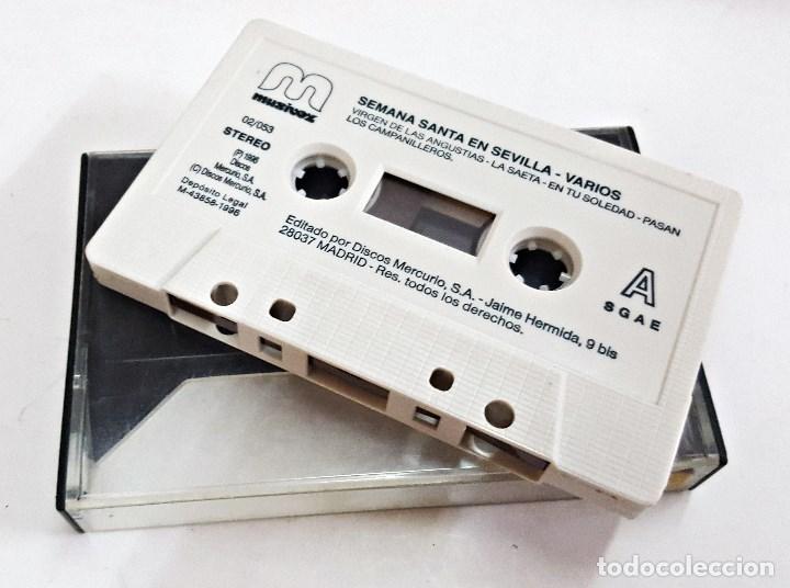 Casetes antiguos: Casete de SEMANA SANTA EN SEVILLA-Varios 1996