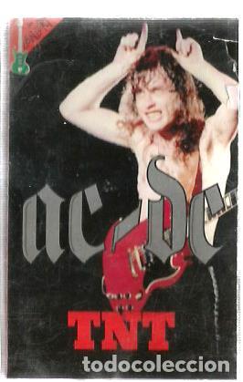 Casetes antiguos: CASETE  AC/DC : TNT  (LIVE ) - Foto 1