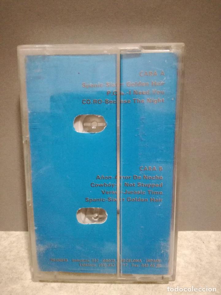 Casetes antiguos: CINTA - CASSETTE - CASET - SPANIC - TECHNO DANCE DISCO - PREMIER 1994 - Foto 2