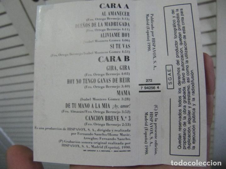 Casetes antiguos: PACO ORTEGA E ISABEL CONTRACORRIENTE-RARO EN CASSETTE - Foto 6