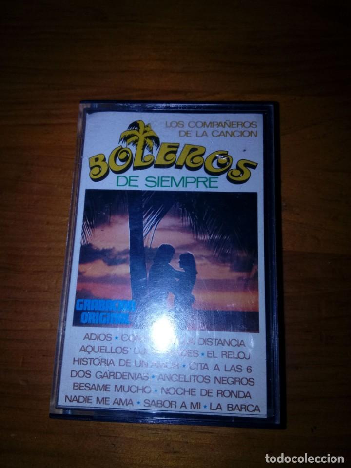 Casetes antiguos: BOLEROS DE SIEMPRE. C18F - Foto 1