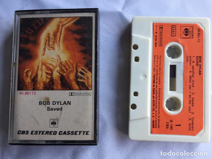 Casetes antiguos: Bob Dylan Saved - Foto 2