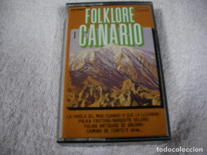 Casetes antiguos: ANTIGUO CASSETTE - FOLKLORE CANARIO - ENVIO INCLUIDO A ESPA&Ntilde;A