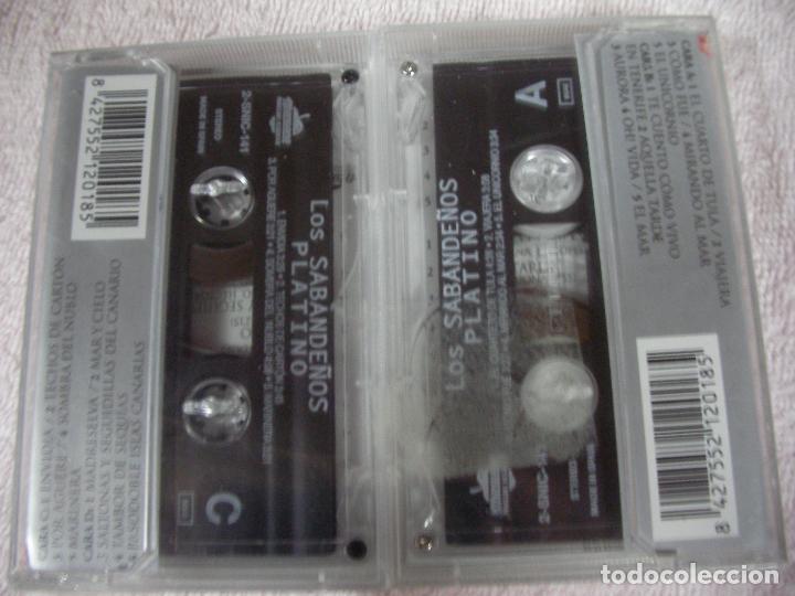 Casetes antiguos: ANTIGUO CASSETTE - LOS SABANDE&Ntilde;OS - Foto 2