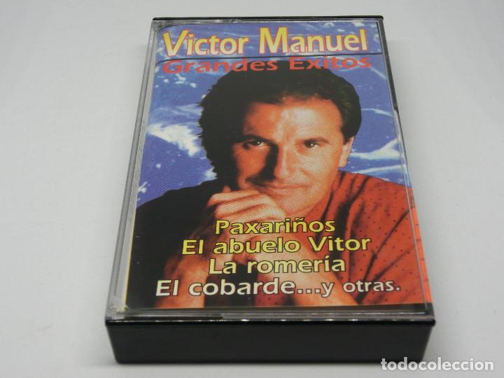 Casetes antiguos: CASETE - VICTOR MANUEL - GRANDES &Eacute;XITOS - 1994 - Foto 1