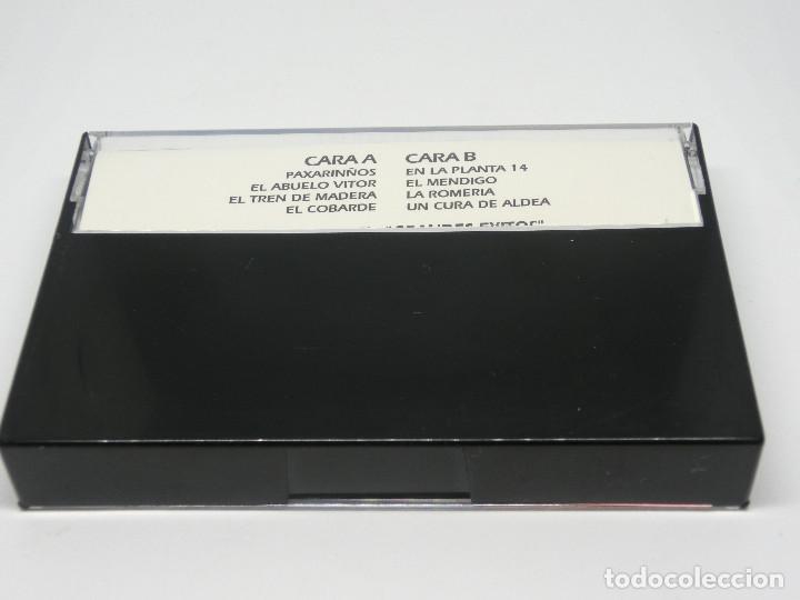 Casetes antiguos: CASETE - VICTOR MANUEL - GRANDES &Eacute;XITOS - 1994 - Foto 2