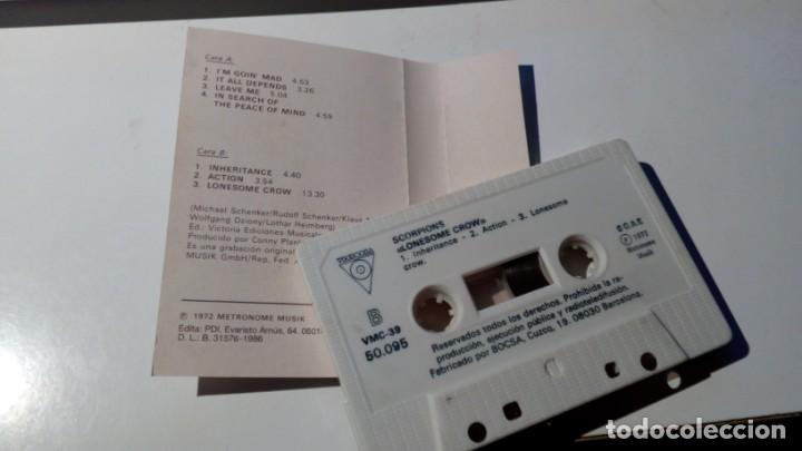 Casetes antiguos: scorpions - lonesome crow - Foto 2