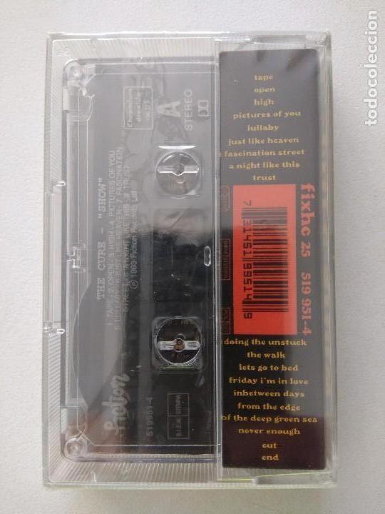 Casetes antiguos: CASETE/THE CURE/SHOW/PRECINTADA. - Foto 2