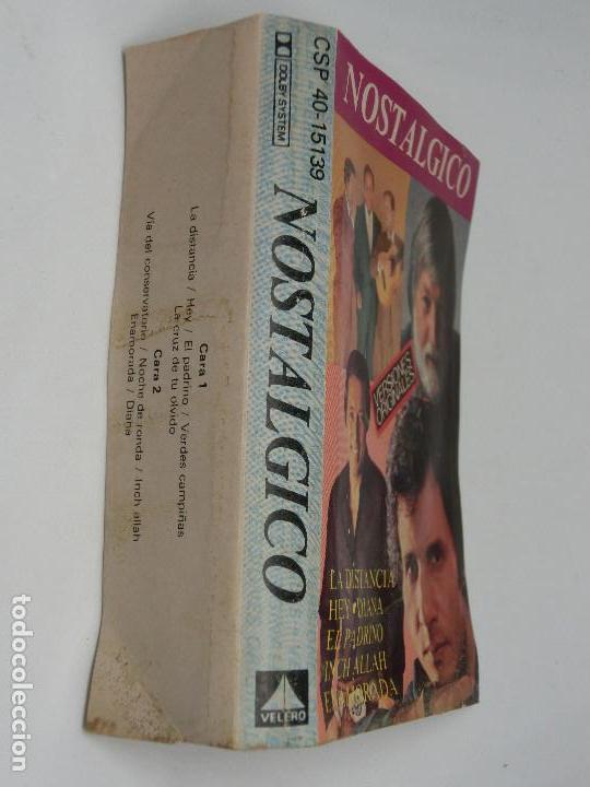 Casetes antiguos: CASETE - VARIOS - NOSTALGICO - VERSIONES ORIGINALES - 1981 - Foto 4