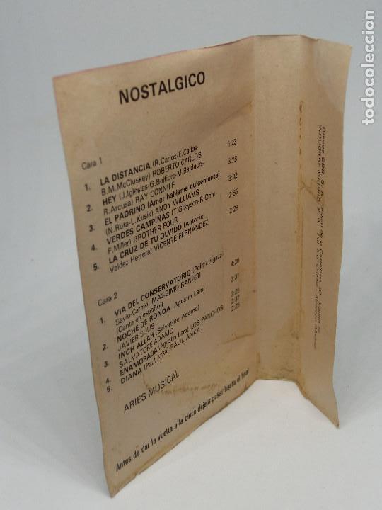 Casetes antiguos: CASETE - VARIOS - NOSTALGICO - VERSIONES ORIGINALES - 1981 - Foto 5