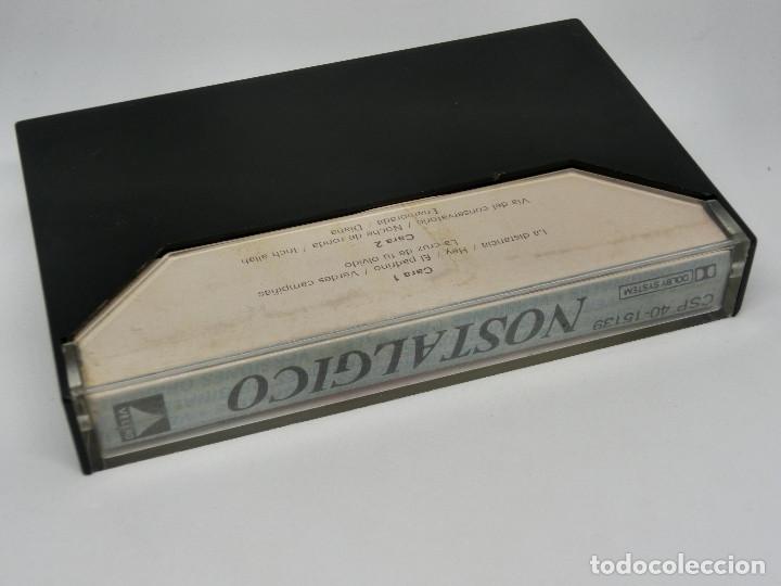 Casetes antiguos: CASETE - VARIOS - NOSTALGICO - VERSIONES ORIGINALES - 1981 - Foto 6