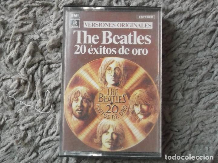 Casetes antiguos: THE BEATLES-20 EXITOS DE ORO-VERSIONES ORIGINALES