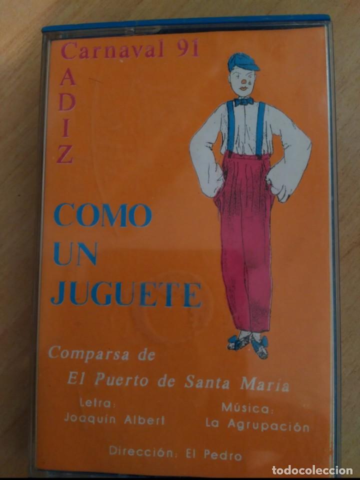 Casetes antiguos: carnaval de cadiz como un juguete comparsa casete