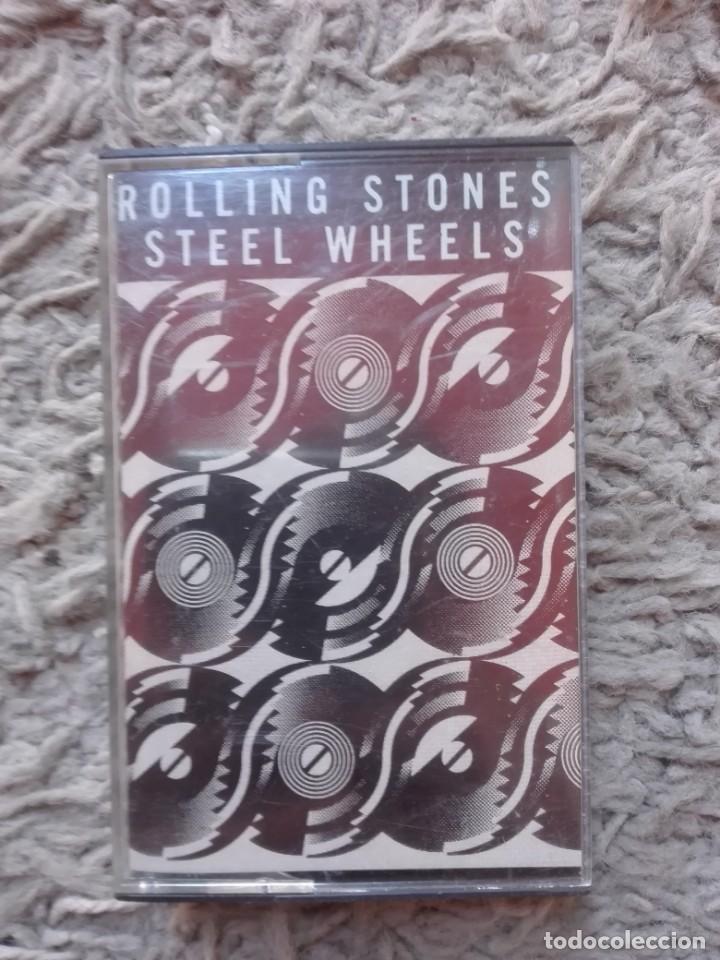 Casetes antiguos: ROLLING STONES-STEEL SHEELS