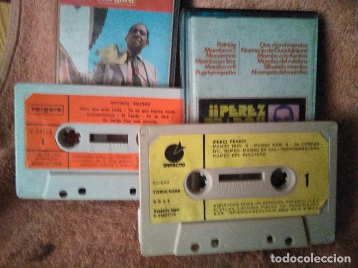 Casetes antiguos: PEREZ PRADO Y ANTONIO MACHIN SUS EXITOS - Foto 2