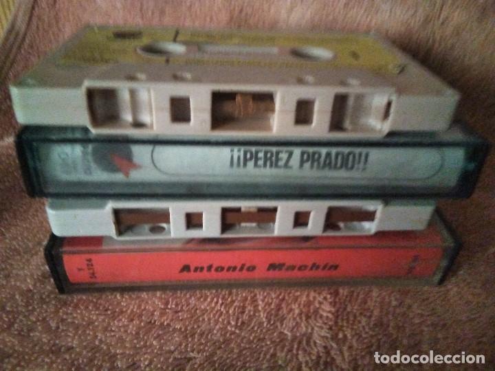 Casetes antiguos: PEREZ PRADO Y ANTONIO MACHIN SUS EXITOS - Foto 3