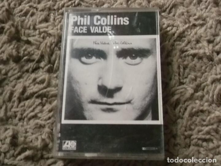 Casetes antiguos: PHIL COLLINS-FACE VALUE - Foto 1