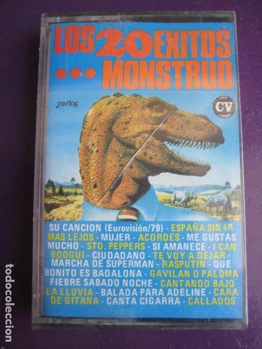 Casetes antiguos: LOS 20 EXITOS MONSTRUO CASETE ZARTOS - EUROVISION 79 Y OTROS COVERS 70'S - DISCO POP - PRECINTADA