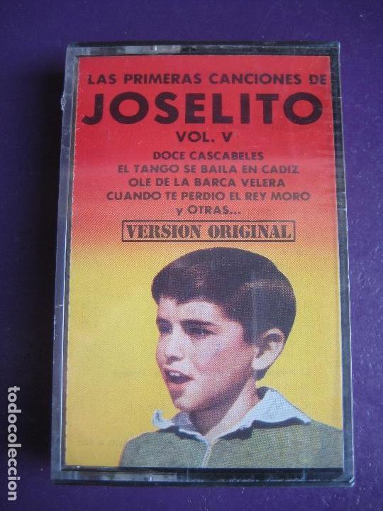 Casetes antiguos: LAS PRIMERAS CANCIONES DE JOSELITO VOL 5 CASETE INDALO - 10 EXITOS - PRECINTADA - CANCION ESPA&Ntilde;OLA