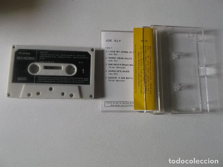 Casetes antiguos: JOE ELY MCA STEREO 1977 COUNTRY - Foto 2