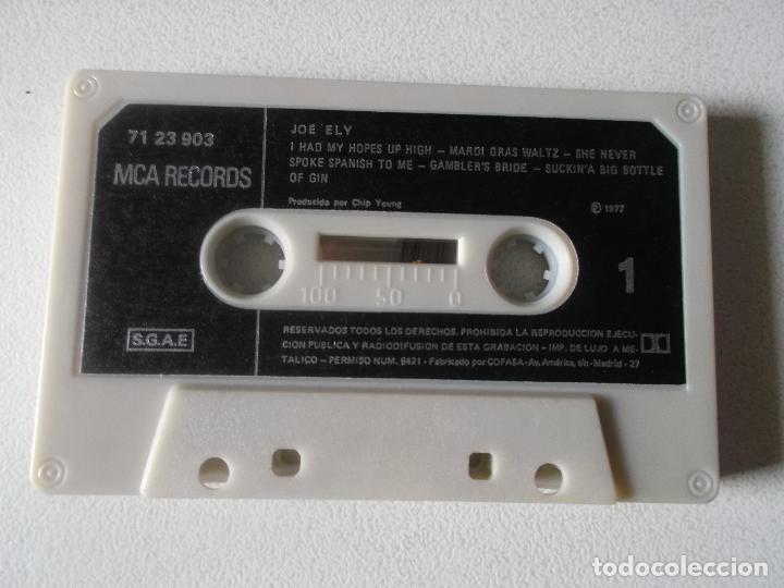 Casetes antiguos: JOE ELY MCA STEREO 1977 COUNTRY - Foto 3