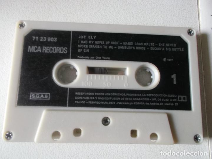 Casetes antiguos: JOE ELY MCA STEREO 1977 COUNTRY - Foto 4