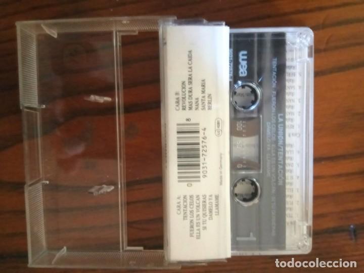 Casetes antiguos: LA UNION -TENTACI&Oacute;N - Foto 2