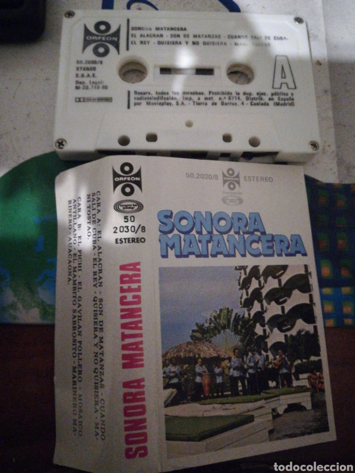 Casetes antiguos: Sonora matancera casete Espa&ntilde;a 1980 - Foto 1
