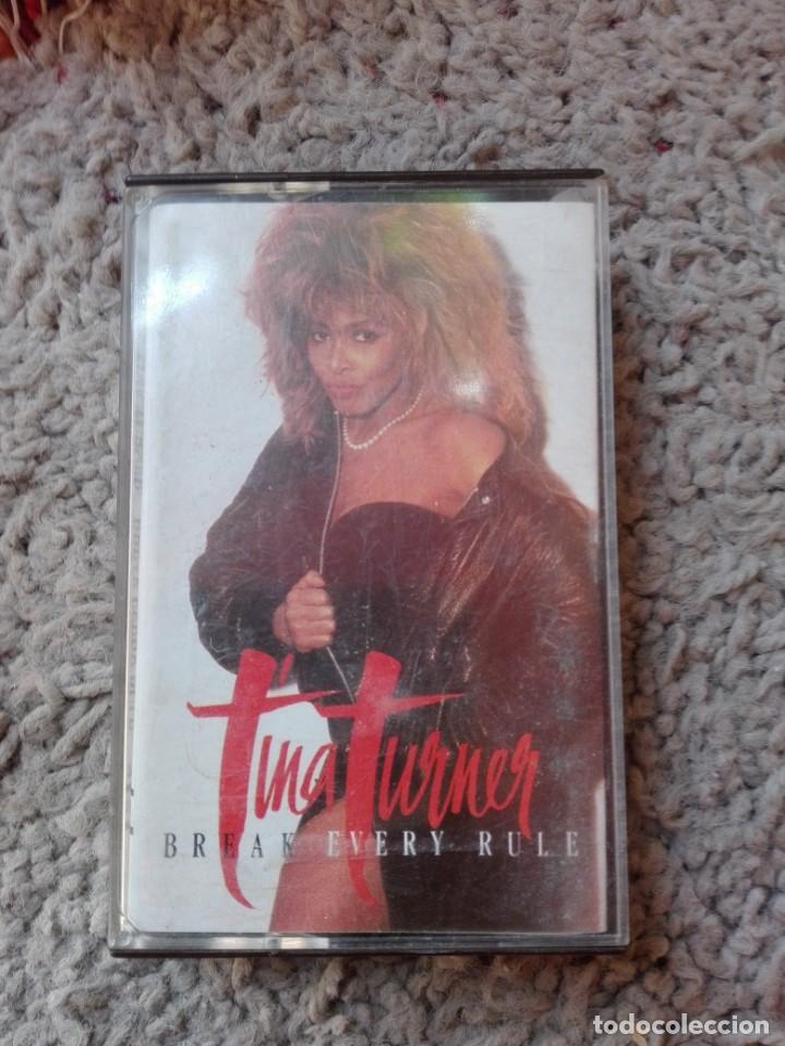 Casetes antiguos: TINA TURNER-BREAK EVERY RULE
