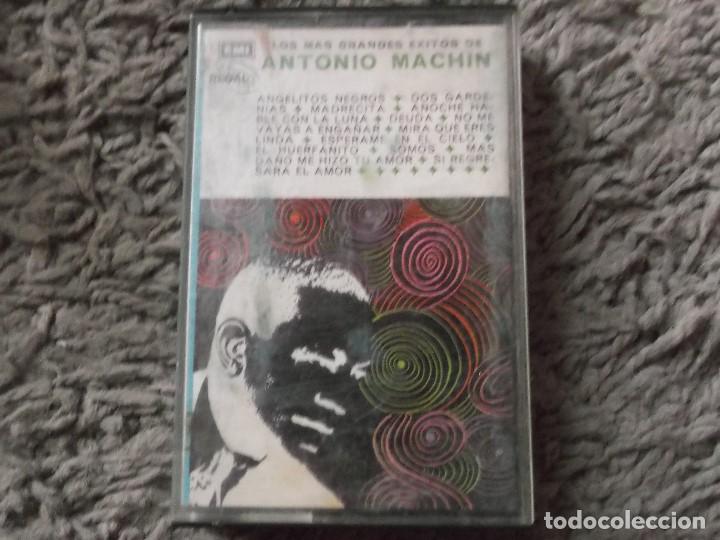 Casetes antiguos: LOS MAS GRANDES EXITOS DE ANTONIO MACHIN - Foto 1