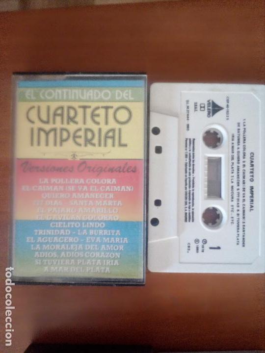 Casetes antiguos: EL CONTINUADO DEL CUARTETO IMPERIAL 1980 - Foto 1