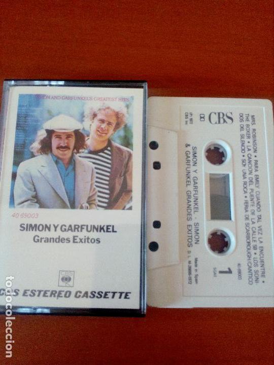 Casetes antiguos: simon y garfunkel - grandes exitos - cbs 1972 - Foto 1