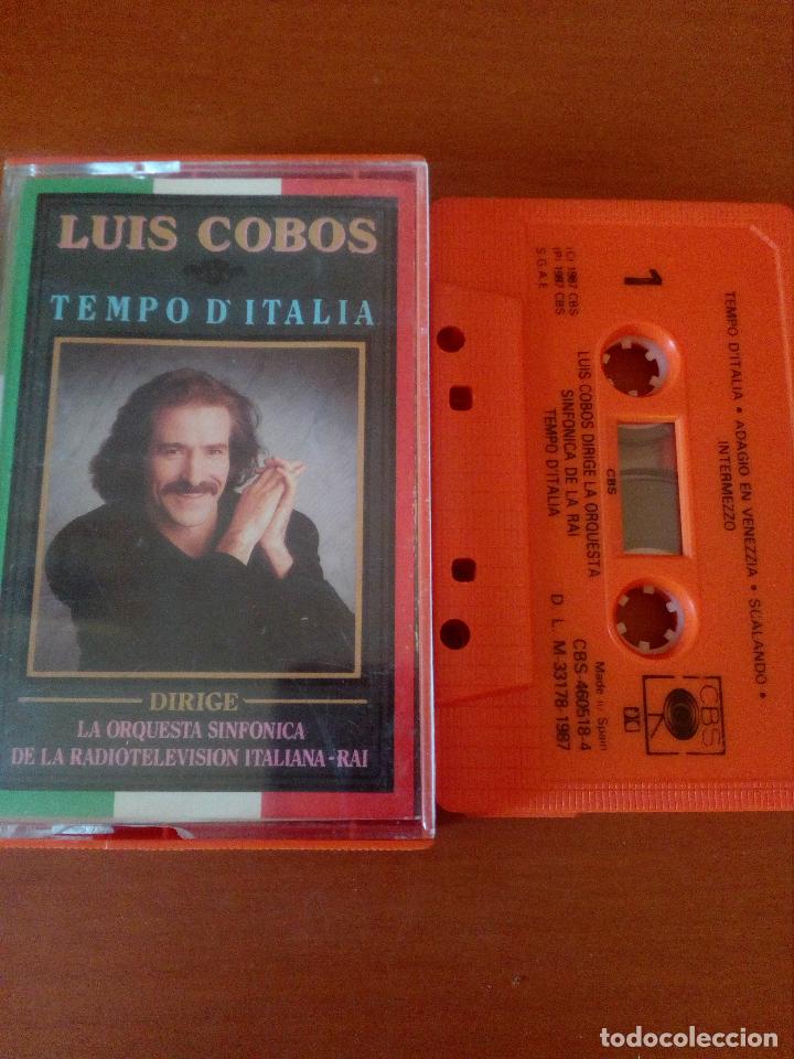 Casetes antiguos: LUIS COBOS - TEMPO DITALIA cbs - Foto 1