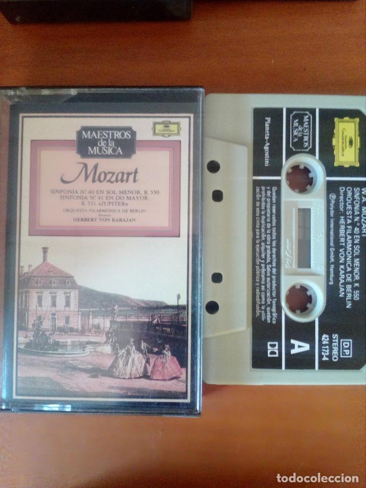 Casetes antiguos: W.A.MOZART MAESTROS DE LA MUSICA