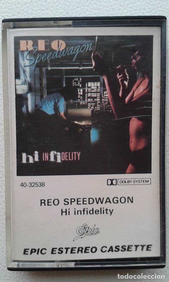 Casetes antiguos: REO SPEEDWAGON HI INFIDELITY - Foto 1