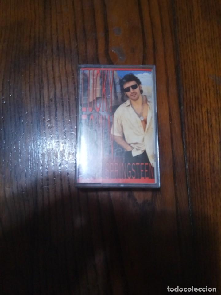 Casetes antiguos: BRUCE SPRINGSTEEN -lucky town. - Foto 1