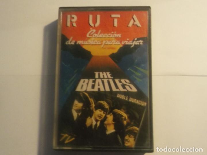 Casetes antiguos: THE BEATLES-RUTA-COLECCION DE MUSICA PARA VIAJAR-MUY RARA