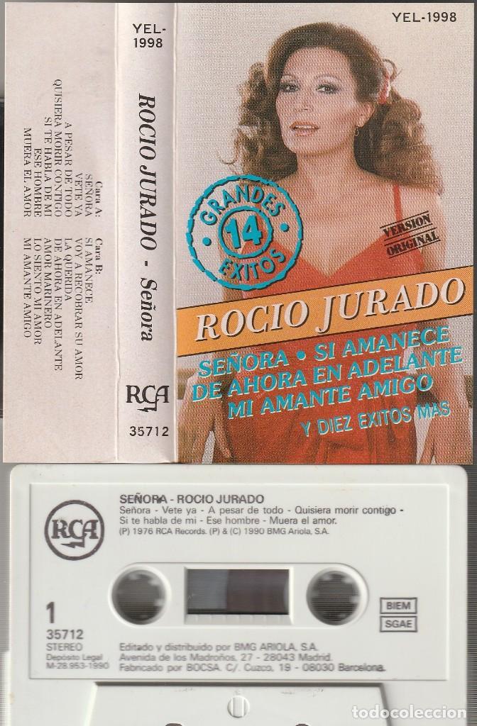 Casetes antiguos: ROCIO JURADO - SE&Ntilde;ORA (CASSETTE RCA 1990) - Foto 1