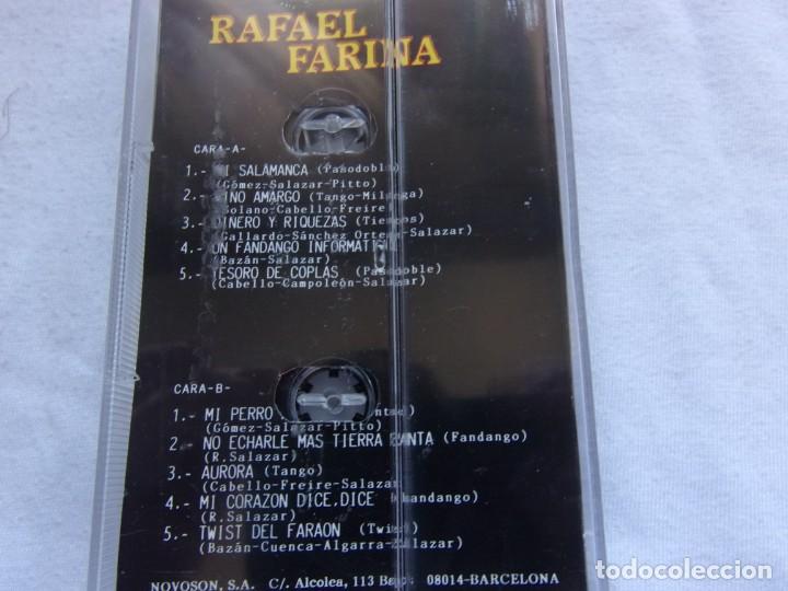 Casetes antiguos: RAFAEL FARINA -LOS PRIMEROS &Eacute;XITOS- - Foto 2