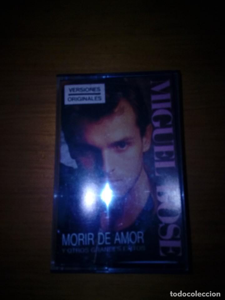 Casetes antiguos: MIGUEL BOSE. MORIR DE AMOR. C19F - Foto 1