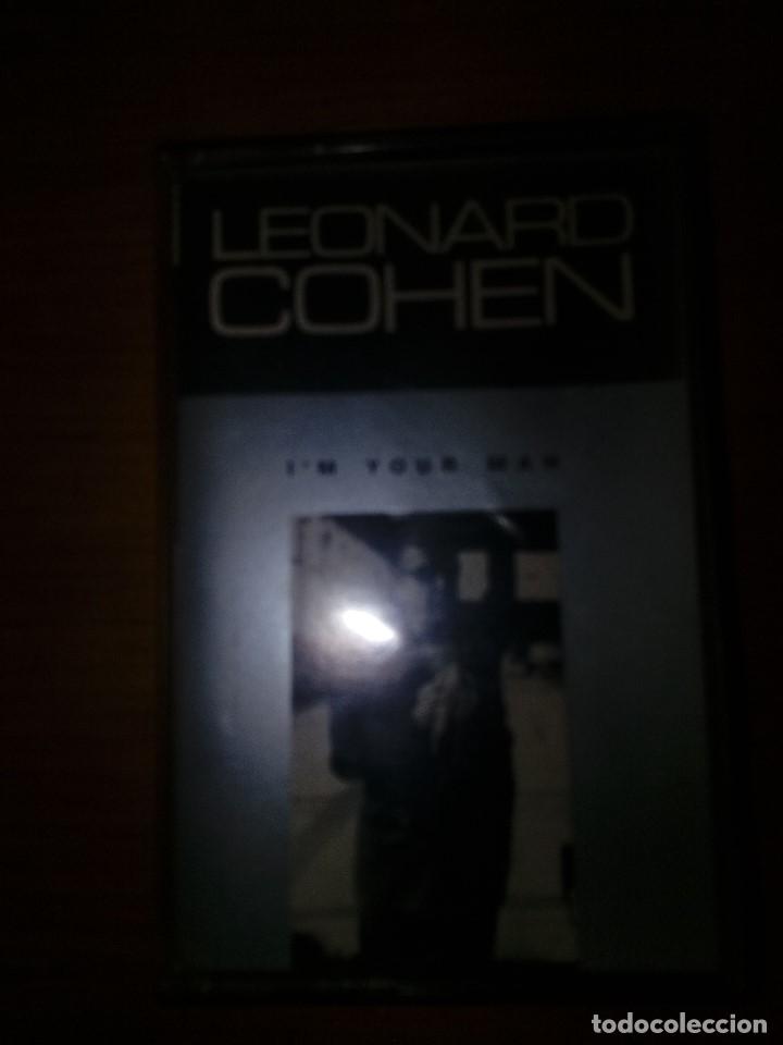 Casetes antiguos: LEONARD COHEN. I&acute;M YOUR MAN. C19F - Foto 1