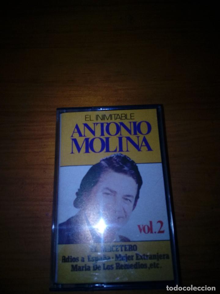 Casetes antiguos: EL INIMITABLE ANTONIO MOLINA. VOL. 2 C19F - Foto 1