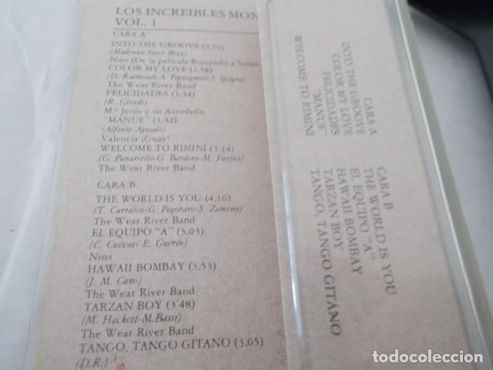 Casetes antiguos: LOS INCREIBLES MONSTRUOS, VOL 1 - Foto 4