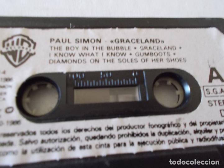 Casetes antiguos: PAUL SIMON, GRACELAND - Foto 2