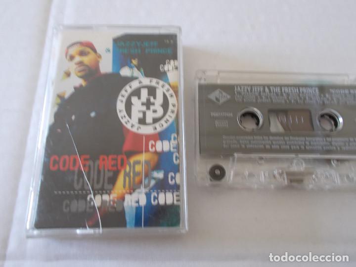 Casetes antiguos: JAZZY JEFF & FRESH PRINCE. CODE RED - Foto 1