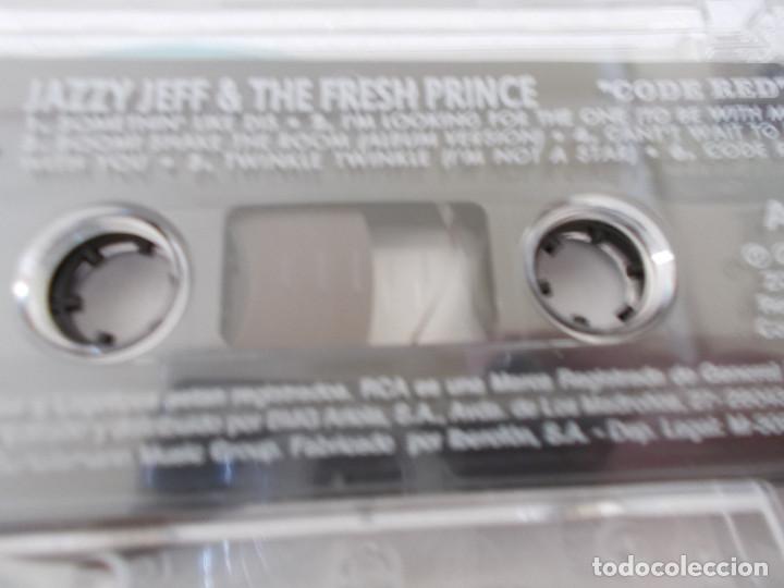 Casetes antiguos: JAZZY JEFF & FRESH PRINCE. CODE RED - Foto 2