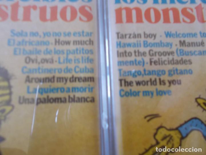 Casetes antiguos: LOS INCREIBLES MONSTRUOS VOL. 1 Y 2 - Foto 2